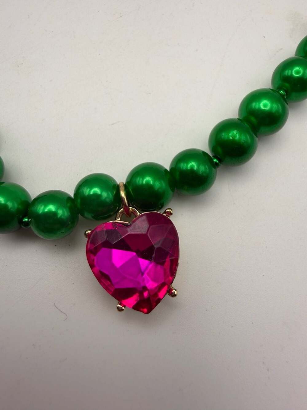 Betsey Johnson St. Patrick's Day Charm Necklace - Picture 6 of 10